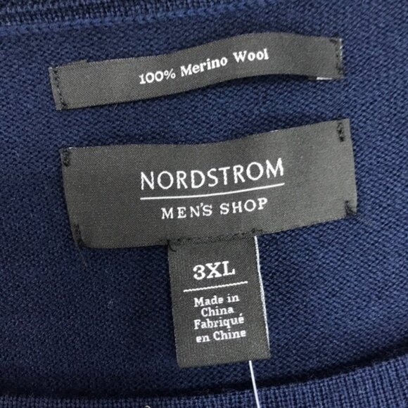 NORDSTROM MEN'S SHOP Crewneck Merino Wool Sweater - Picture 5 of 5